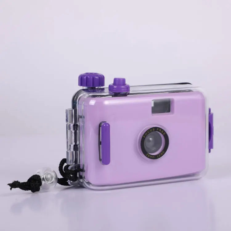 Film camera with waterproof shell case