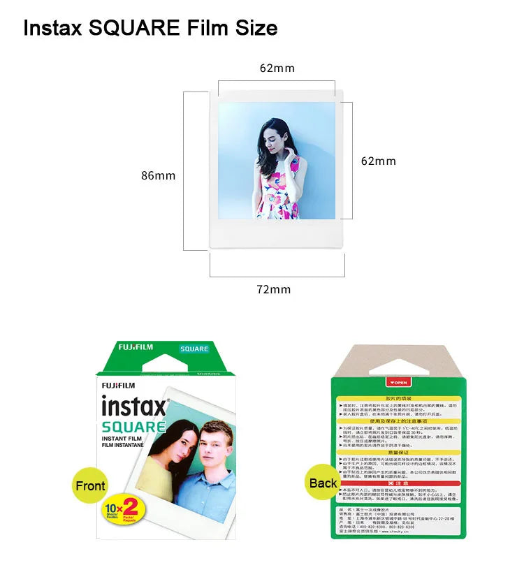 Fujifilm Instax Square White Edge