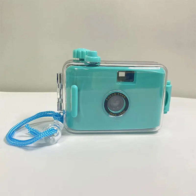 Film camera with waterproof shell case