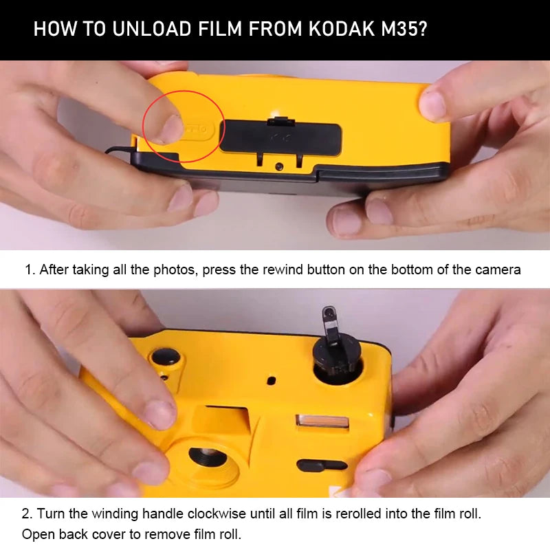 Kodak M35 M38 Film Camera