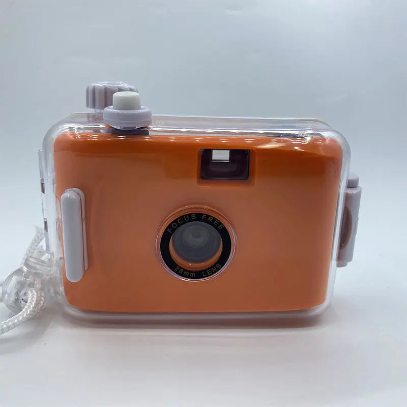 Film camera with waterproof shell case