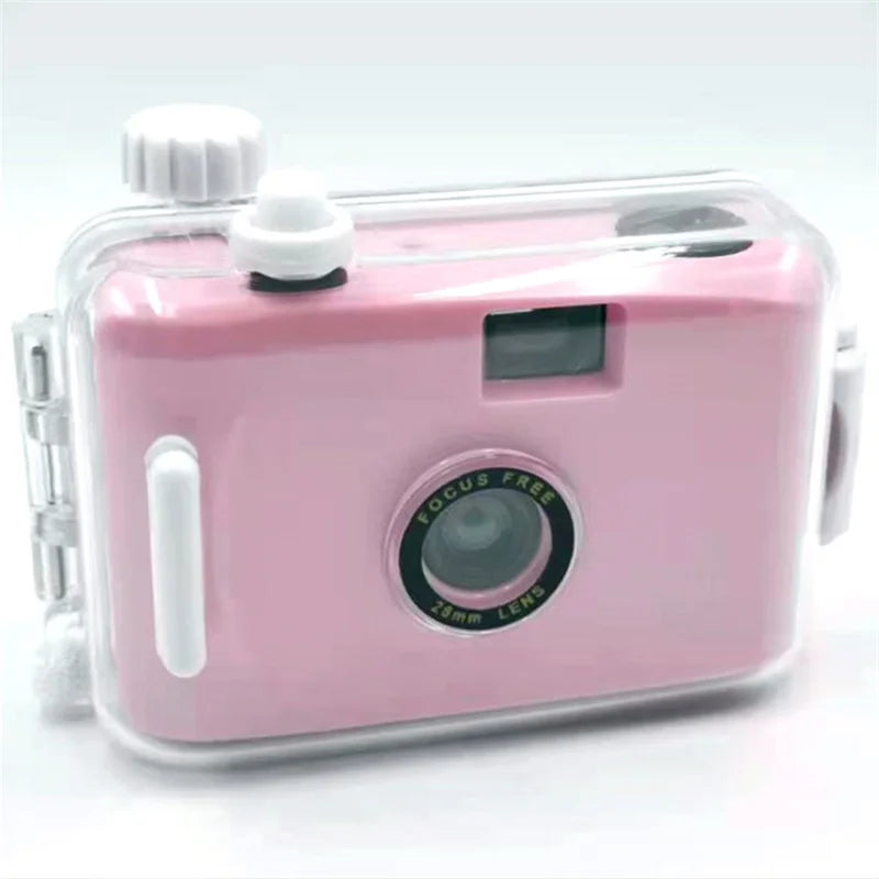 Film camera with waterproof shell case