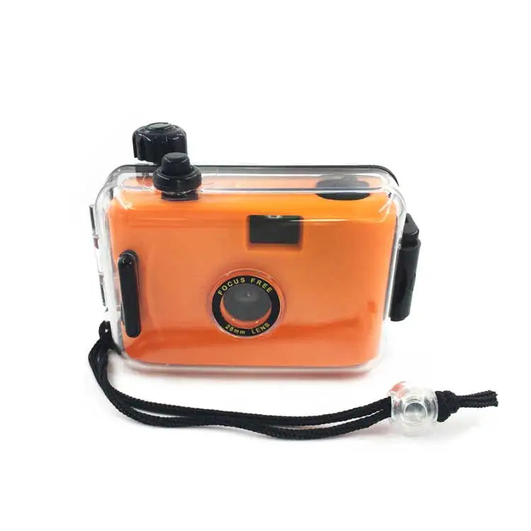 Film camera with waterproof shell case