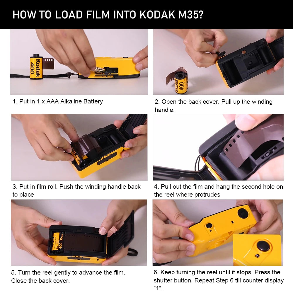 Kodak M35 M38 Film Camera